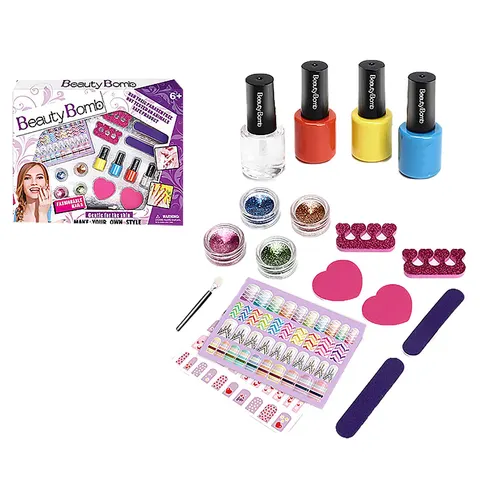 Κουτί Νυχιών BEAUTY BOMB Μεγάλο 41x33x4cm ToyMarkt 971132