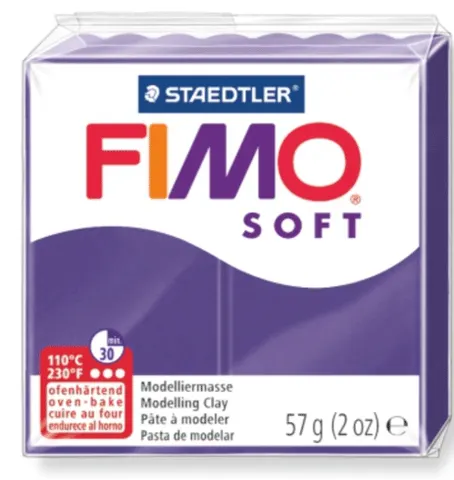 ΠΗΛΟΣ STAEDTLER FIMO SOFT PLUM 56 gr.