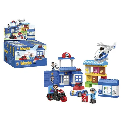 Σετ Τουβλάκια Αστυνομία ToyMarkt 95404