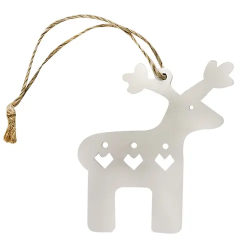 Στολίδι Ξύλινο Ελαφάκι 7x6,5cm Xmasfest 1132517