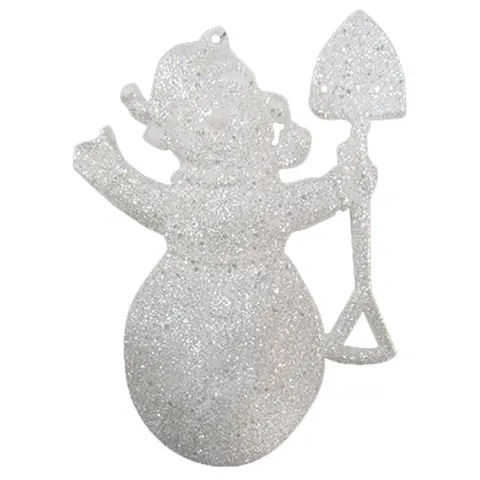 ΣΤΟΛΙΔΙ ΧΙΟΝΑΝΘΡΩΠΟΣ ΣΕΤ=2ΤΕΜ 11x8cm Xmasfest 1131587