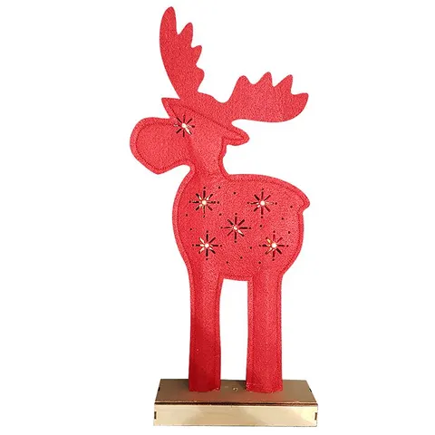 Τάρανδος Τσόχινος με Led 47x23x6cm Xmasfest 1132781