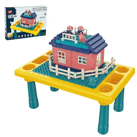 Τουβλάκια Τραπεζάκι για 3+ Ετών 76τμχ ToyMarkt 95420