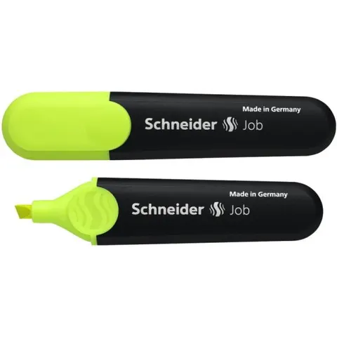 Μαρκαδόρος SCHNEIDER φωσφορούχος Κιτρινο JOB  - SCHNEIDER