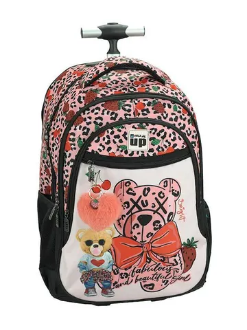 Τσάντα Τρόλεϊ Δημοτικού Fashion Bear 357-35074 Back Me Up