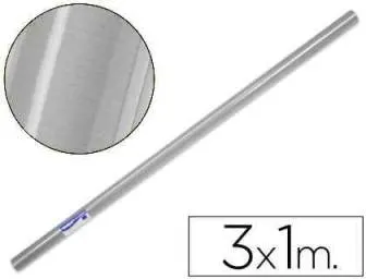 Χαρτί Περιτυλίγματος craft ασημί 3m x 100εκ. sadipal